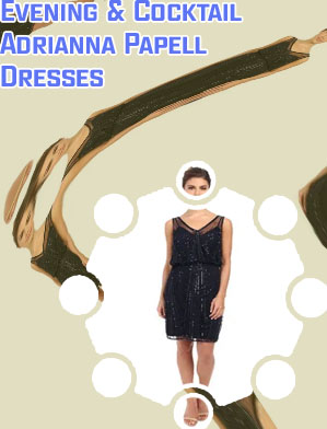 Adrianna papell cocktail dresses