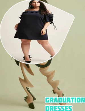 Graduation dress plus size