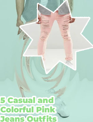 Light pink skinny jeans outfit