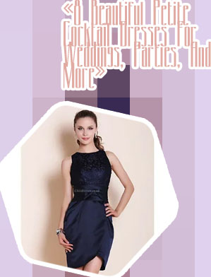 Petite party dress