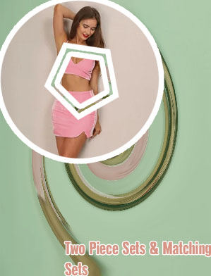 Pink 2 piece outfit