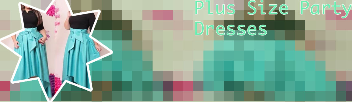 Plus size party frocks