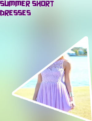 Short dresses for summer