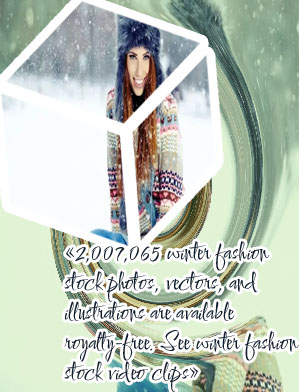 Snow fashion women