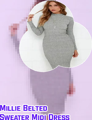 Sweater midi dresses