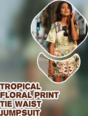 Tropical womens clothes
