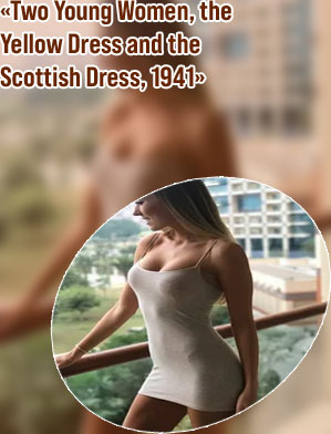Young woman dress